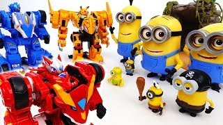 Angry Minions VS Monster Kart Racing Team  ToyMart TV [upl. by Caia873]