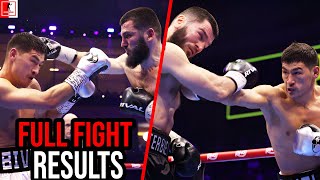 Artur Beterbiev Vs Dmitry Bivol 2 Full Fight Results [upl. by Aiekat]