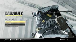 INFINITE WARFARE  OFFICIAL MULTIPLAYER MENU THEME SONG [upl. by Lleraj]