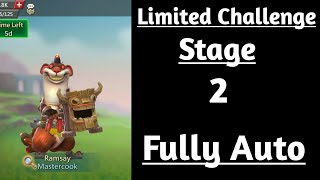 Lords mobile Limited Challenge Crazy Chef Stage 2 Fully AutoMastercook Stage 2 Fully Auto [upl. by Herb]