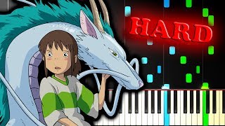 SPIRITED AWAY  THE DRAGON BOY  Piano Tutorial [upl. by Vasily344]