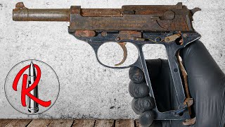 P38 restoration  gun restoration [upl. by Laddy]