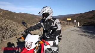 2013 Honda CRF250L vs 2013 Kawasaki KLX250S  Lightweight Dual Sport Comparison [upl. by Acinomaj]