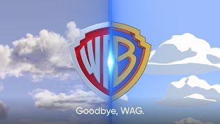 Design Concept Update  Warner Bros onscreen identity 2023 WB Pictures Animation variant [upl. by Tamaru480]