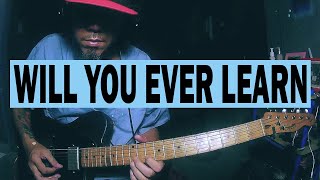 Guitar Playthrough  Will you ever learn  Typecast [upl. by Arihsaj]