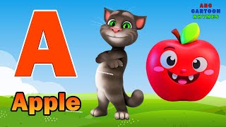 ABC song  Phonics Song  nursery rhymes  a for apple  abc phonics song for toddlers [upl. by Templas460]