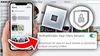 How To Set Up Roblox Authenticator  Full Guide [upl. by Lachlan]