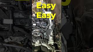 How to remove the engine  Land Rover Engine Replacement  Ingenium 30L Petrol landrovercar [upl. by Ahaelam384]