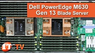 Dell PowerEdge M630 Gen13 Server Blade Review [upl. by Eseerehc]