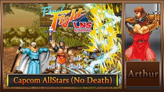 Final Fight LNS Ultimate V04 Capcom AllStars Hard Musou – Arthur No Death [upl. by Notgnilra168]