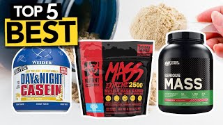 TOP 5 Best Mass Gainer  2024 Buyers Guide [upl. by Enoj]