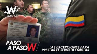 Las excepciones para prestar el Servicio Militar [upl. by Alysa]