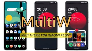 MIUI Theme MultiW [upl. by Adnyc254]