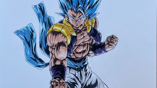 How to Draw Gogeta Blue [upl. by Enoch]