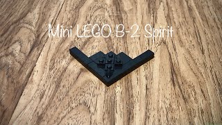 How To Make A Mini LEGO B2 Spirit Bomber [upl. by Micaela]