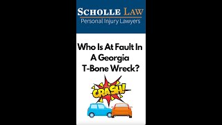 Who Is At Fault In A Georgia TBone Wreck [upl. by Ramma]