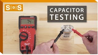 How to Test an HVAC Motor Capacitor  Spec Sense [upl. by Randa]