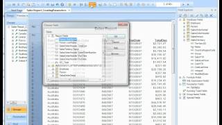 Creating Parameters in Crystal Reports filtering [upl. by Bekki]