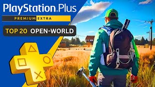 Top 20 Open World Games on PlayStation Plus Extra amp Premium  2024 [upl. by Kurman122]