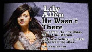 Lily Allen  He Wasnt There Official Audio [upl. by Low]