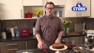 Edd Kimbers Chocolate Salted Caramel Marble Cake  Stork Recipes [upl. by Anisah685]