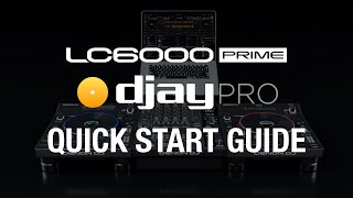 Quick Start Guide  Setting up Algoriddims djay Pro AI with Denon DJs LC6000 PRIME DJ Controller [upl. by Platto617]