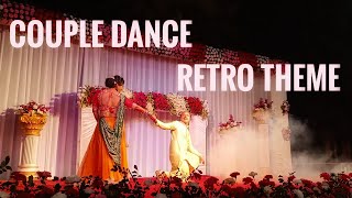 Couple Dance  Sangeet  Mother and Father  Retro Theme  Yeh Chand Sa Roshan Chehra  Old Songs [upl. by Tonry]