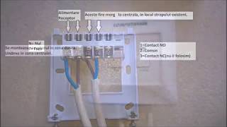 Instalare Termostat Centrala Termica [upl. by Eanaj]