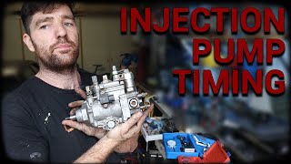 1KZTE Injection Pump Timing  Step By Step Tutorial  No Specialty Tools Required 4K [upl. by Afrikah656]