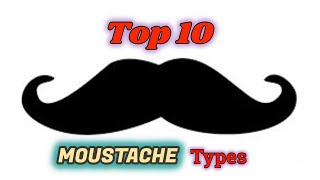 Top 10 Moustache Types for Mens  Best Moustache Styles  Moustache Style 2022  Mens Fashions [upl. by Narbig]