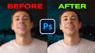 How to Depixelate Images in Photoshop [upl. by Di]