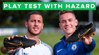 NIKE FLYKNIT ULTRA PLAY TEST with EDEN HAZARD [upl. by Jedediah]