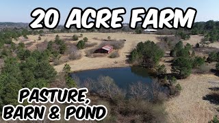 Pond Pasture Mountain Views 20 Acres in Blount Alabama Land For Sale [upl. by Aicarg]