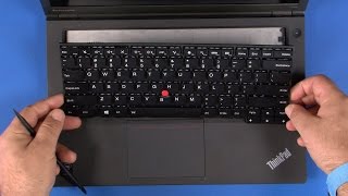 ThinkPad T440p  Keyboard Replacement [upl. by Lemuel]