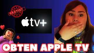 COMO OBTENER APPLE TV GRATIS LEGAL Y FACIL 2023 [upl. by Ardnuhsal]