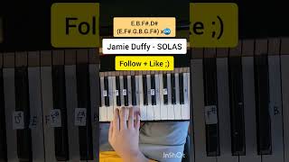 SOLAS  Jamie Duffy Easy Piano Tutorial [upl. by Attaynek]