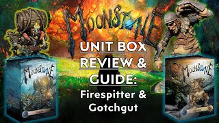 Firespitter amp Gotchgut  Moonstone Game  Unit Box Review amp Guide [upl. by Gally]