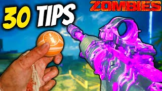 30 USEFUL Tips amp Tricks for Black Ops 6 Zombies Call of Duty Zombies [upl. by Ylsew]