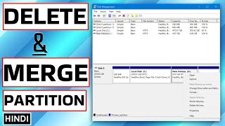 How to Delete a Drive Partition in Windows 10 PC or Laptop [upl. by Enad]