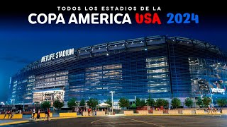 Copa America USA 2024  Todos los estadios y sedes 🇺🇸🏆🏟️ [upl. by Iain330]