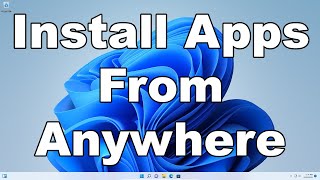 How To Install And Allow Apps From Anywhere  Windows 11  A Quick amp Easy Guide [upl. by Quenby]