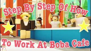 🧋 How To Get A Job At Boba Cafe On Mobile [upl. by Itoyj]