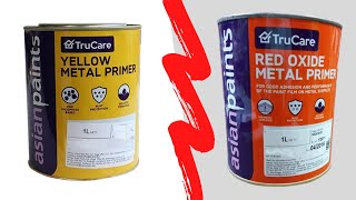 Yellow Metal Primer vs Red Oxide Metal Primer  Price  Full Details [upl. by Daniel]