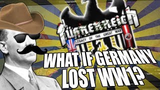 Hearts Of Iron 4 FÜHRERREICH  WHAT IF GERMANY LOST WW1 [upl. by Eiclud]