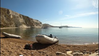 Honwave T38 Fishing trip Portland Lulworth Cove Durdle Door and Mupe Bay HD [upl. by Bueschel847]