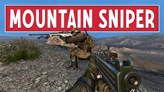 Finding a RARE Battlefield Sniper up a mountain [upl. by Ecraep]