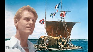 Thor Heyerdahl crosses Pacific on a wooden raft [upl. by Adon]