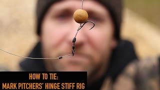 CARP FISHING TV How To Tie Mark Pitchers Hinge Rig [upl. by Muffin992]