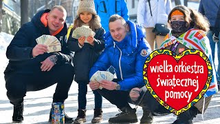 Wrzuciłem 20 000 zł do puszki WOŚP reakcja wolontariuszek [upl. by Thane]