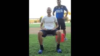 IceBucketChallenge Leonardo Bonucci [upl. by Nairadas]